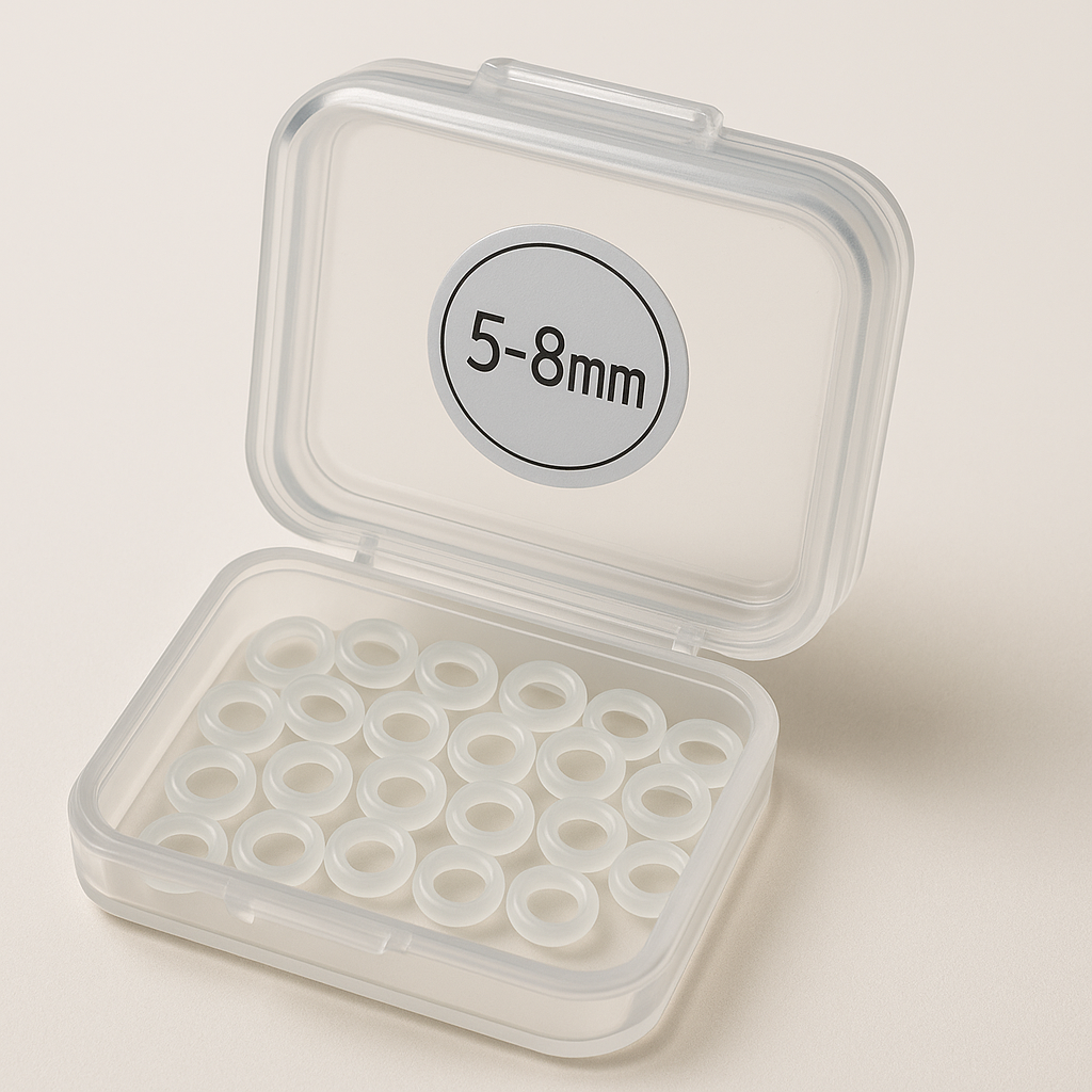 20-Stk HautBuddy Silikonringe